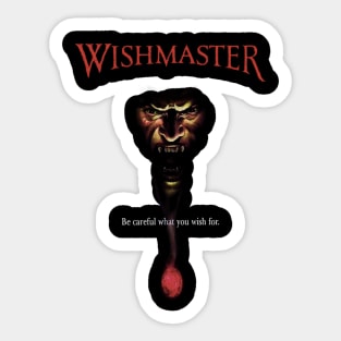 90s Wishmaster Sticker